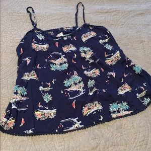 Tropical tank top